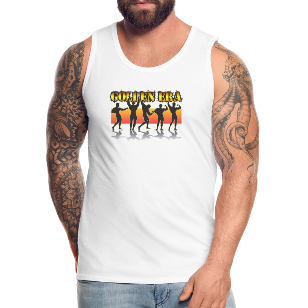 Golden Era - Men’s Premium Tank - white