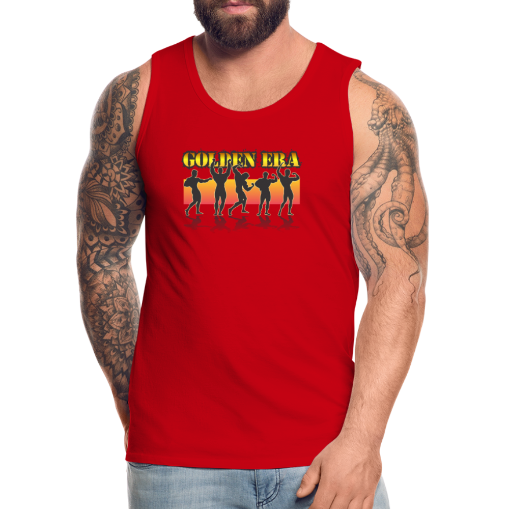 Golden Era - Men’s Premium Tank - red