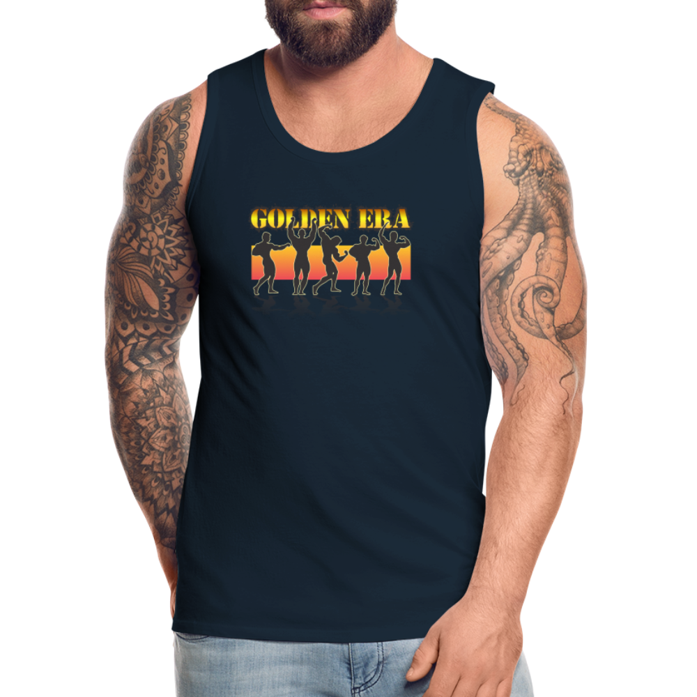 Golden Era - Men’s Premium Tank - deep navy