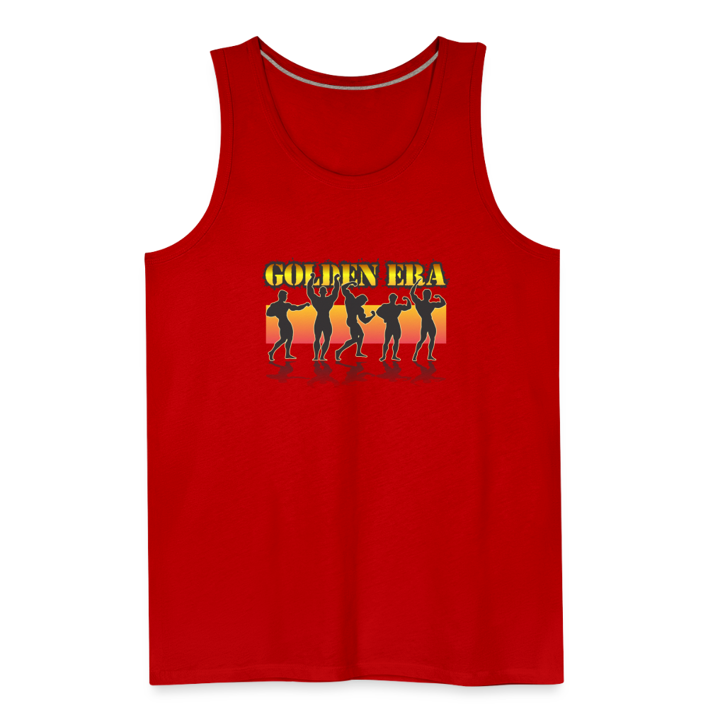 Golden Era - Men’s Premium Tank - red