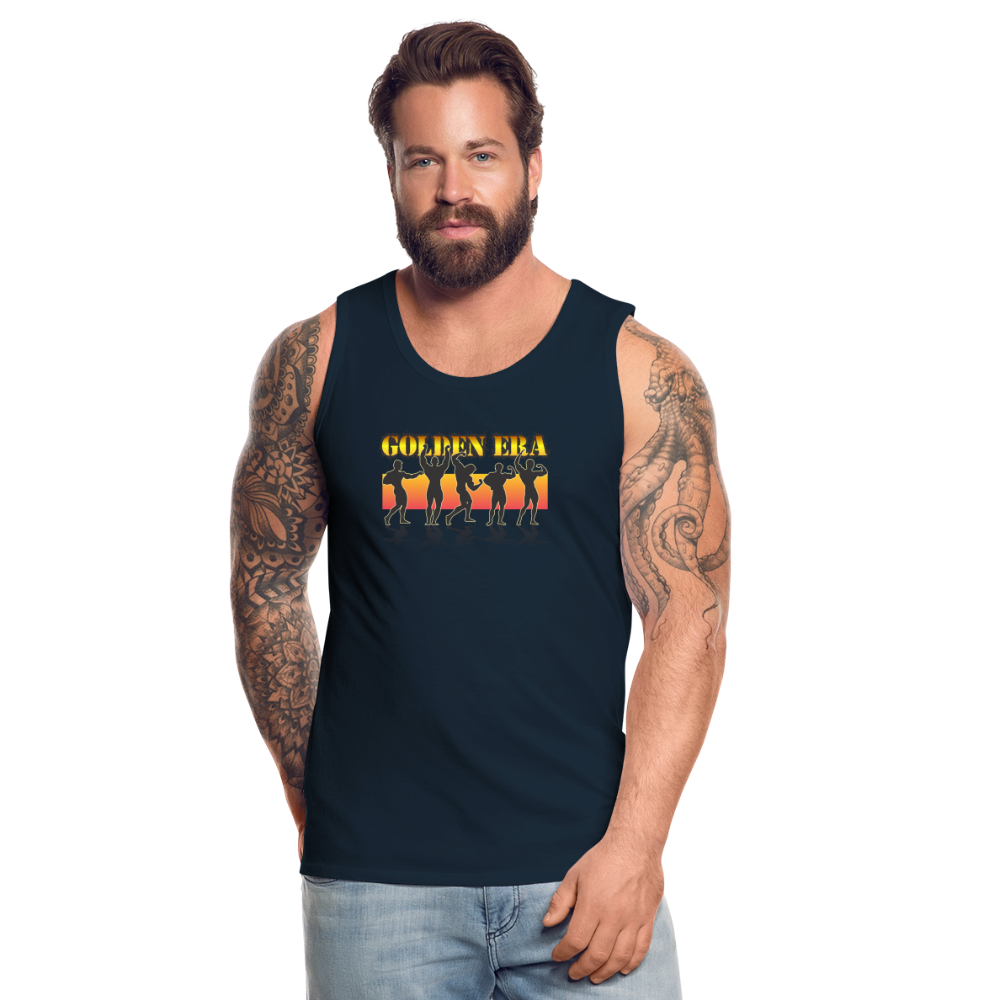 Golden Era - Men’s Premium Tank - deep navy